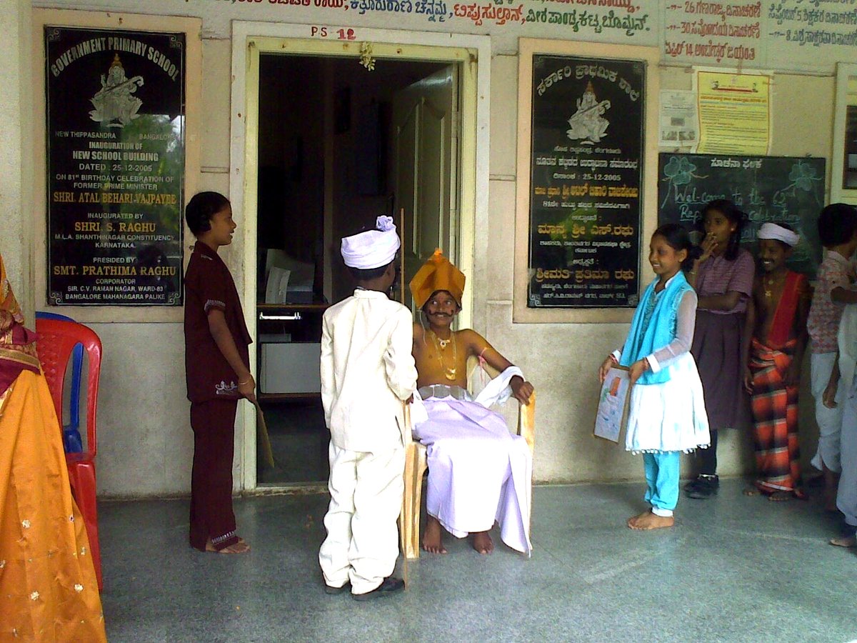 Historical drama performed by students